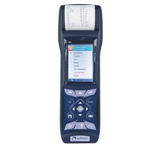 意大利seitron600燃燒效率分析儀/煙氣分析儀