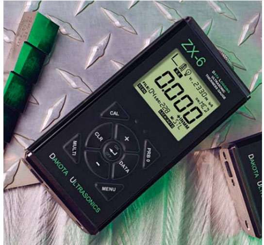美國(guó)DAKOTA ULTRASONICS? ZX-6 測(cè)厚儀